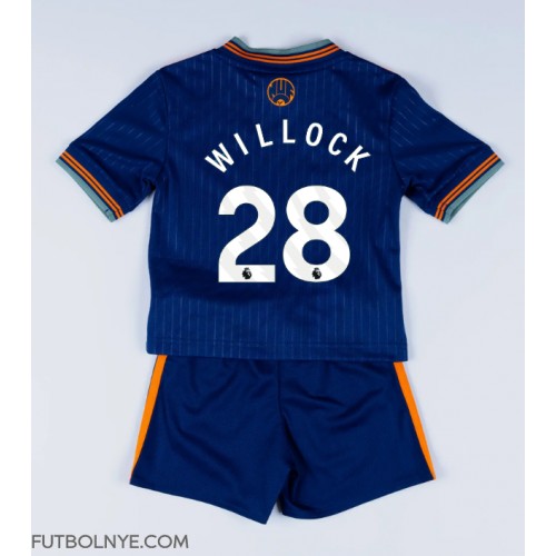 Camiseta Newcastle United Joe Willock #28 Tercera Equipación para niños 2025-26 manga corta (+ pantalones cortos)